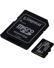 MEMORIA MICRO SD 512GB KINGSTON XC C10 + ADAPTADOR SD MEMORIA MICRO SD 512GB KINGSTON XC C10 + ADAPTADOR SD