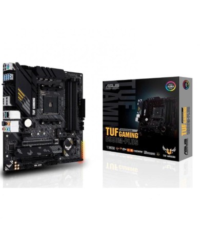 PLACA BASE ASUS TUF GAMING B550M-PLUS AMD HDMI + DP PLACA BASE ASUS TUF GAMING B550M-PLUS AMD HDMI + DP
