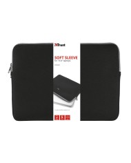FUNDA PROTECTORA TRUST SLEEVE 15.6 TRUST BLACK FUNDA PROTECTORA TRUST SLEEVE 15.6 TRUST BLACK