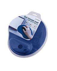 ALFOMBRILLA GEMBIRD REPOSAMUÑECAS GEL MOUSE PAD BLUE