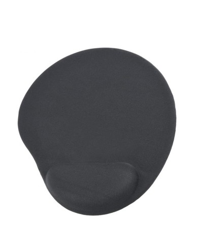 ALFOMBRILLA GEMBIRD REPOSAMUÑECAS GEL MOUSE PAD BLACK
