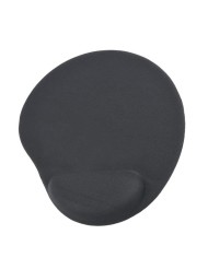 ALFOMBRILLA GEMBIRD REPOSAMUÑECAS GEL MOUSE PAD BLACK