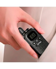 WALKIE TALKIE AVPOS COMM X25 + CARGADOR USB C WALKIE TALKIE AVPOS COMM X25 + CARGADOR USB C