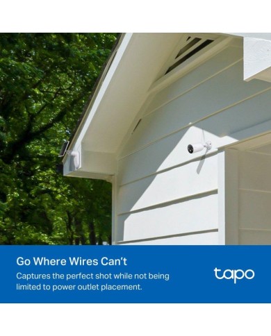 CAMARA IP TP-LINK TAPO C425 2K QHD IP65 EXTERIOR + PANEL SOLAR CAMARA IP TP-LINK TAPO C425 2K QHD IP65 EXTERIOR + PANEL SOLAR