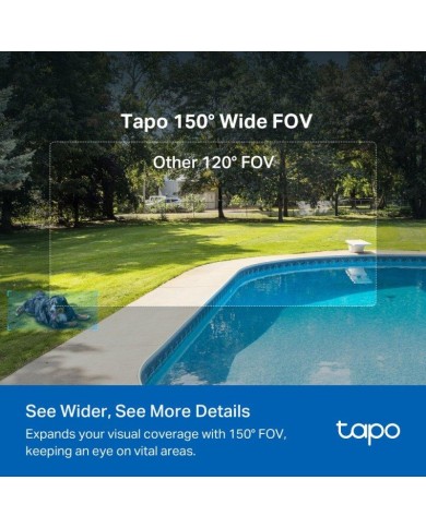CAMARA IP TP-LINK TAPO C425 2K QHD IP65 EXTERIOR + PANEL SOLAR CAMARA IP TP-LINK TAPO C425 2K QHD IP65 EXTERIOR + PANEL SOLAR