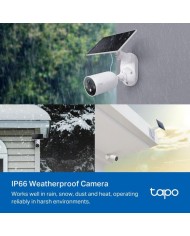 CAMARA IP TP-LINK TAPO C425 2K QHD IP65 EXTERIOR + PANEL SOLAR
