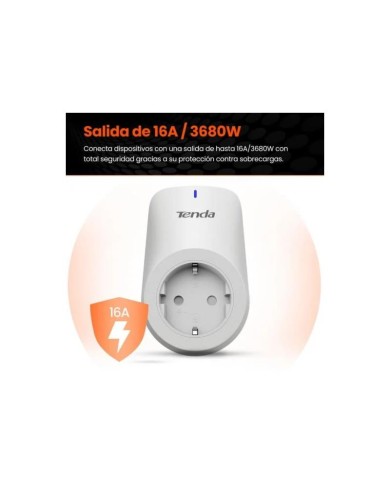 ENCHUFE INTELIGENTE TENDA SP6 WIFI 2.4GHZ ( PACK 2 UNIDADES )