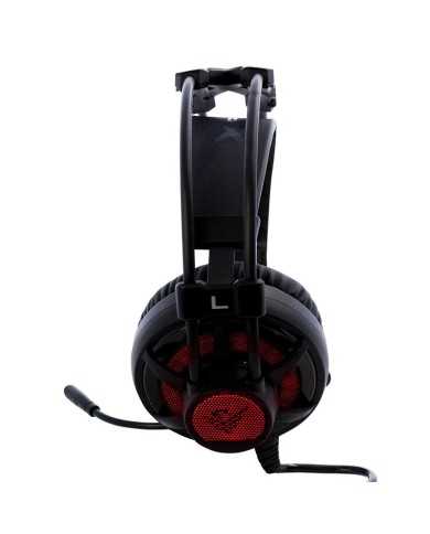 AURICULARES + MICROFONO PHOENIX GAMING BLACK AURICULARES + MICROFONO PHOENIX GAMING BLACK