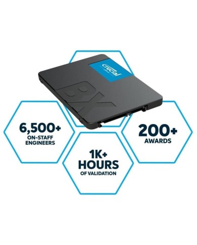 DISCO DURO SSD CRUCIAL 500GB BX500 2.5 SATA DISCO DURO SSD CRUCIAL 500GB BX500 2.5 SATA