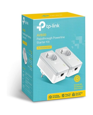 POWERLINE TP-LINK TL-PA4010PKIT ETHERNET 2UDS + ENCHUFE