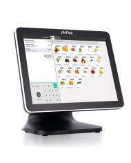 TPV AVPOS K5000 ALUMINIO 15 TACTIL I7 10TH/8G/128G/WIFI/MULTIMEDIA/W11P 3Y