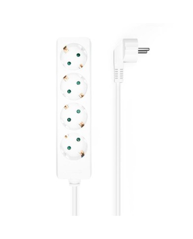 REGLETA AISENS 4 SCHUKOS PROTECCION 1,4M WHITE REGLETA AISENS 4 SCHUKOS PROTECCION 1,4M WHITE