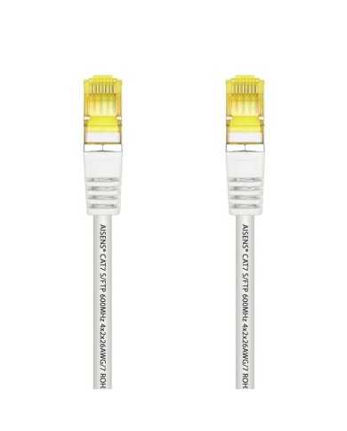 CABLE DE RED CAT.7 S/FTP 1M AISENS WHITE