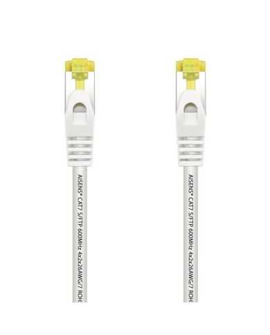 CABLE DE RED CAT.7 S/FTP 1M AISENS WHITE