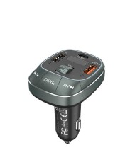 TRANSMISOR COCHE VENTION FM MP3 BLUETOOTH USB-C 2XUSB 30W BLACK TRANSMISOR COCHE VENTION FM MP3 BLUETOOTH USB-C 2XUSB 30W BLACK