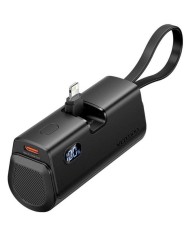 POWERBANK VENTION 4800MAH 2XUSB-C + LIGHTNING PLEGABLE 22.5W BLUE