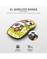 RATON TRUST SKETCH SILENT CLICK WIRELESS YELLOW