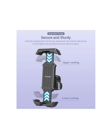 SOPORTE VENTION BICI PARA SMARTPHONE 4.7-6.9 BLACK