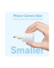 CARGADOR DE PARED VENTION GAN USB-C 20W ROSE