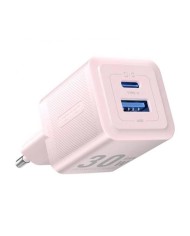 CARGADOR DE PARED VENTION GAN USB-C USB-A 30W ROSE CARGADOR DE PARED VENTION GAN USB-C USB-A 30W ROSE