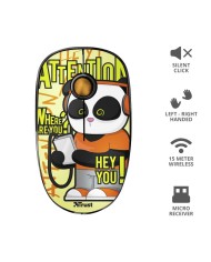 RATON TRUST SKETCH SILENT CLICK WIRELESS YELLOW