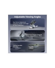 BASE CARGADOR VENTION SMARTPHONE/APPLE WATCH/AURICULARES WIRELESS BLACK