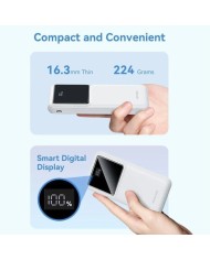 POWERBANK VENTION 10000MAH 2XUSB-A + USB-C LED DISPLAY 22.5W BLACK POWERBANK VENTION 10000MAH 2XUSB-A + USB-C LED DISPLAY 22.5W BLACK