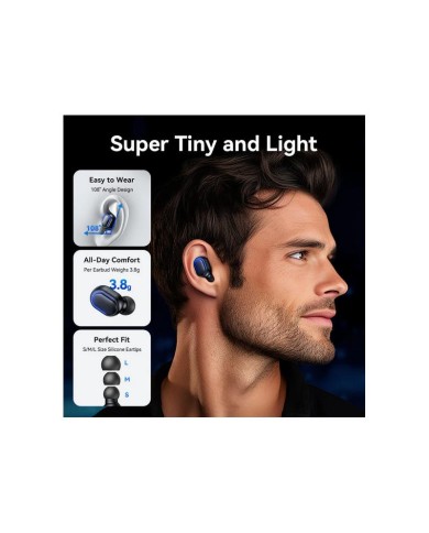 AURICULARES VENTION TINY T15 BLUETOOTH 5.3 WIRELESS 7 HORAS BLACK