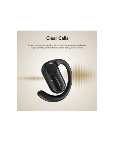 AURICULARES DEPORTIVOS VENTION OPENBEAT O11 BLUETOOTH 5.3 WIRELESS BLACK
