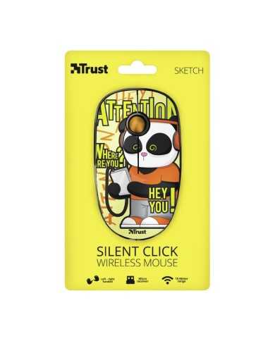 RATON TRUST SKETCH SILENT CLICK WIRELESS YELLOW RATON TRUST SKETCH SILENT CLICK WIRELESS YELLOW