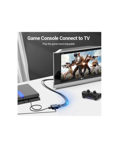 CONVERSOR VENTION HDMI/H - RCA/H MINIUSB/H BLACK