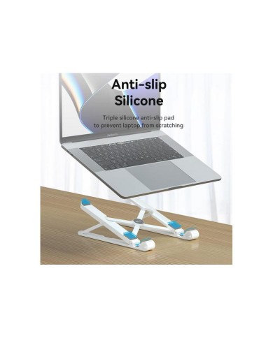 SOPORTE VENTION SOBREMESA PARA NOTEBOOK/TABLET HASTA 17.3 REG.ALTURA WHITE