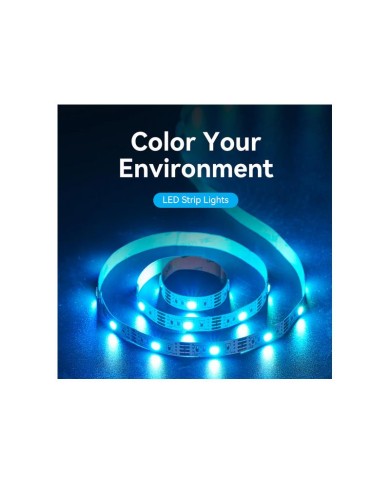 TIRA LED VENTION RGB CONTROL REMOTO 5V 5M WHITE