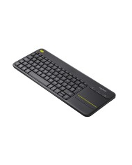 TECLADO LOGITECH K400 RF WIRELESS TOUCHPAD BLACK