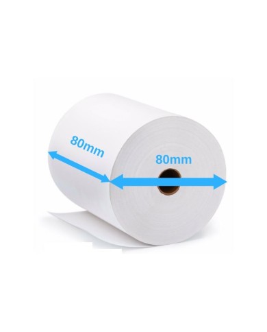 BOBINA PAPEL TÉRMICO AVPOS 80X80X12 BOBINA PAPEL TÉRMICO AVPOS 80X80X12