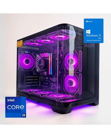 ORDENADOR GAMING HYPE M RGB I9 14900K/32GB/SSD1TB NVME/R.LIQ/850W/W11PRO
