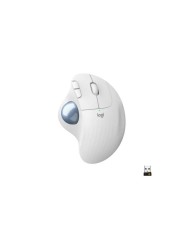 RATON LOGITECH  ERGO M575 BLUETOOTH & WIRELESS WHITE