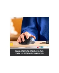 RATON LOGITECH  ERGO M575 BLUETOOTH & WIRELESS WHITE