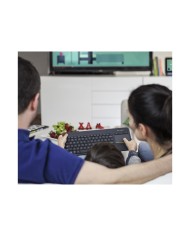 TECLADO LOGITECH K400 RF WIRELESS TOUCHPAD BLACK