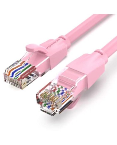 CABLE DE RED CAT.6 UTP 2M VENTION ROSE