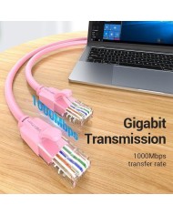 CABLE DE RED CAT.6 UTP 2M VENTION ROSE CABLE DE RED CAT.6 UTP 2M VENTION ROSE