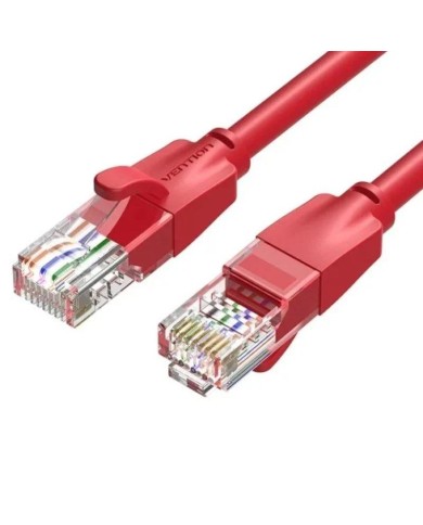 CABLE DE RED CAT.6 UTP 2M VENTION RED