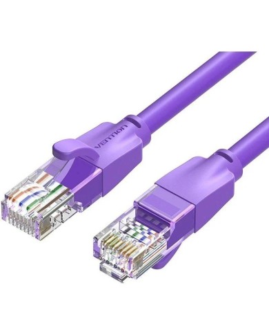 CABLE DE RED CAT.6 UTP 2M VENTION PURPLE