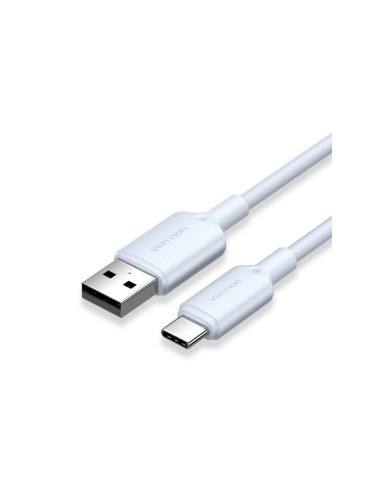 CABLE VENTION USB-A 2.0 - USB-C 3A 2M ALUMINIO BLUE CABLE VENTION USB-A 2.0 - USB-C 3A 2M ALUMINIO BLUE