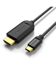 CABLE CONVERSOR HDMI 1.4 4K VENTION USB-C/M - HDMI/M 2M BLACK