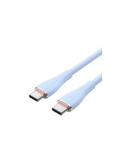 CABLE USB-C VENTION TIPO USB-C/M - USB-C/M 480MBPS 5A 100W 1.5M BLUE