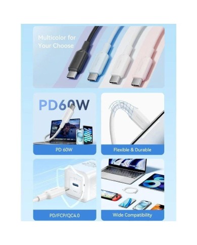 CABLE USB 2.0 VENTION TIPO USB-C/M-C/M 3A 1M BLACK CABLE USB 2.0 VENTION TIPO USB-C/M-C/M 3A 1M BLACK