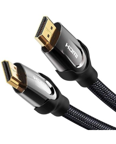CABLE HDMI 2.0 4K HDMI/M - HDMI/M VENTION TRENZADO 15M BLACK CABLE HDMI 2.0 4K HDMI/M - HDMI/M VENTION TRENZADO 15M BLACK