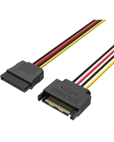 CABLE ALIMENTACION VENTION EXTENSION SATA/M - SATA/M 30CM