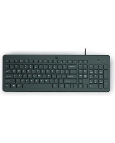 TECLADO HP 150 USB BLACK